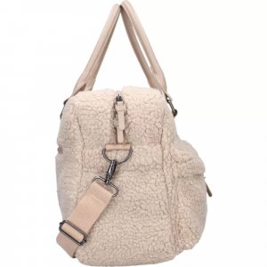 Sac à langer avec matelas à langer hello little one sherpa beige Kidzroom