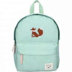 Sac à dos enfant brodé tattle and tales - renard vert Kidzroom