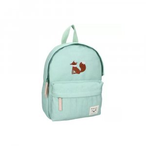 Sac à dos enfant brodé tattle and tales - renard vert Kidzroom