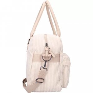 Sac à langer avec matelas à langer velours côtelé sable Kidzroom