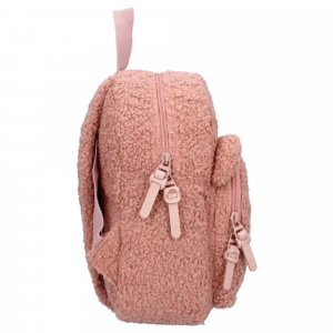 Sac à dos enfant bouclette beary excited - ours bouclette vieux rose Kidzroom