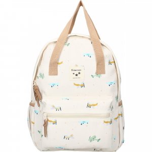 Sac à dos enfant à anses - avions écru Kidzroom