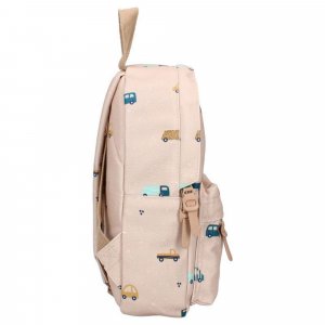 Sac à dos enfant sweet cuddles voitures beige Kidzroom