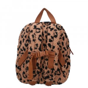 Sac à dos enfant sherpa léopard 31 cm Kidzroom
