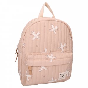 Sac à dos enfant avions beige 31 cm Kidzroom