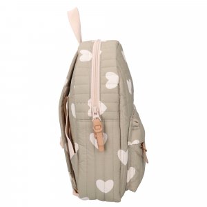 Sac à dos enfant coeurs vert 31 cm Kidzroom