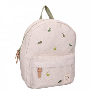 Sac à dos enfant dinosaures beige 31 cm Kidzroom