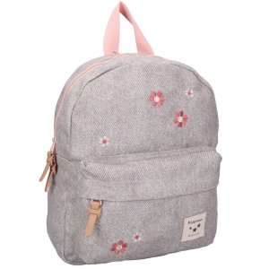 Sac à dos enfant fleurs gris 31 cm Kidzroom