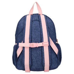 Sac à dos enfant neud bleu denim 36 cm Kidzroom