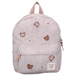 Sac à dos enfant oursons gris denim 31 cm Kidzroom