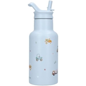 Gourde enfant véhicules 350 ml bleu Kidzroom