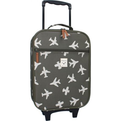 Valise enfant avions kaki