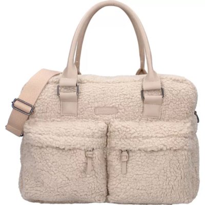 Sac à langer avec matelas à langer hello little one sherpa beige