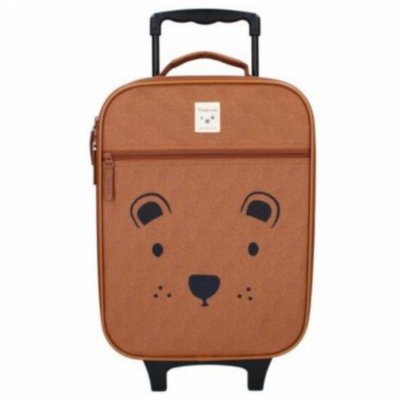 Valise enfant ours cappuccino