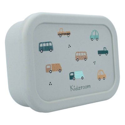 Lunch box 3 compartiments en silicone véhicules