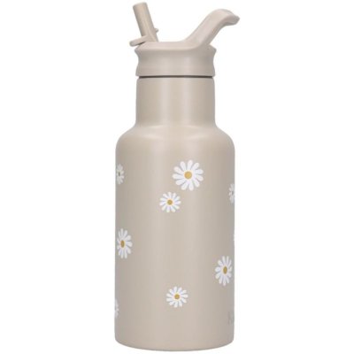 Gourde enfant pâquerettes 350 ml sable