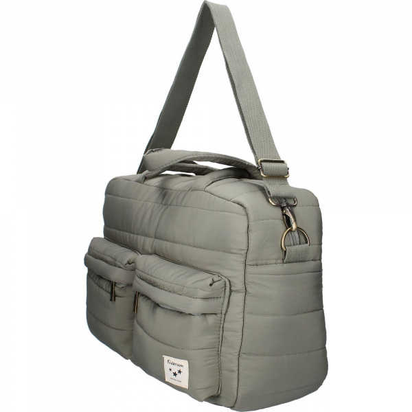 Sac à langer avec matelas à langer - matelassé imperméable vert Kidzroom