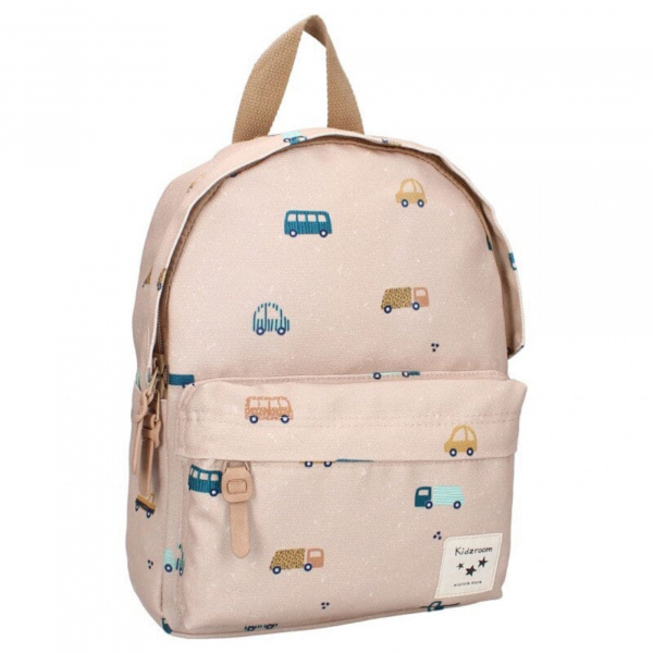 Sac à dos enfant sweet cuddles voitures beige Kidzroom
