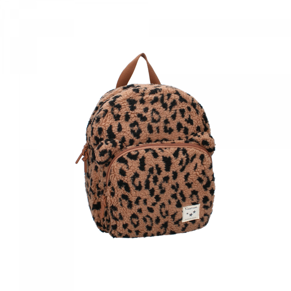 Sac à dos enfant sherpa léopard Kidzroom