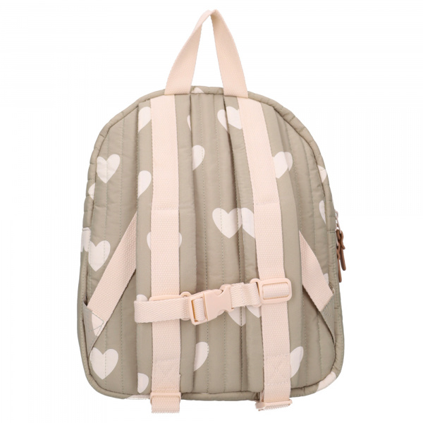 Sac à dos enfant coeurs vert 31 cm Kidzroom