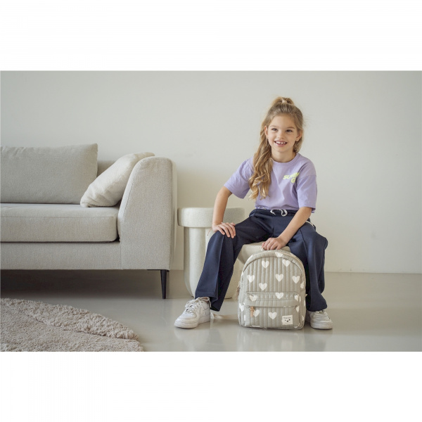 Sac à dos enfant coeurs vert 31 cm Kidzroom