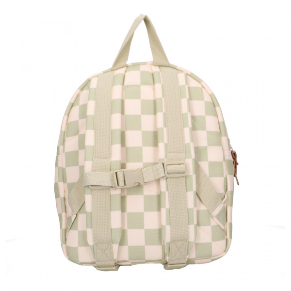 Sac à dos enfant pâquerettes beige/vert 31 cm Kidzroom