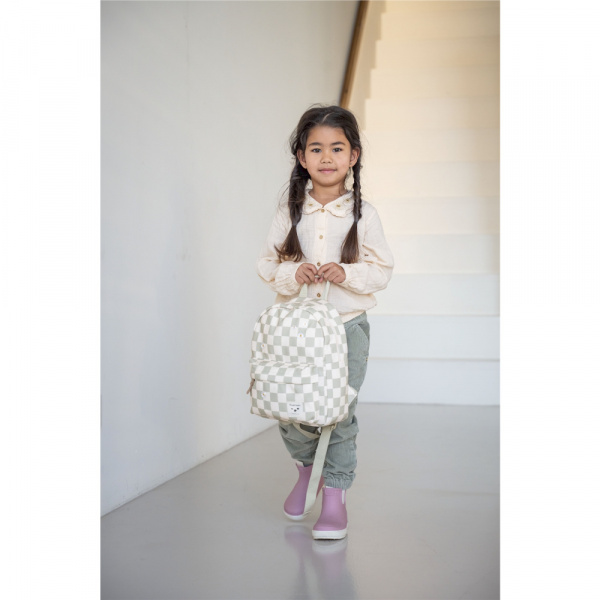 Sac à dos enfant pâquerettes beige/vert 31 cm Kidzroom