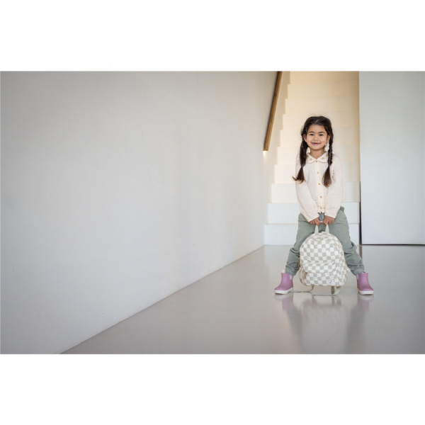 Sac à dos enfant pâquerettes beige/vert 31 cm Kidzroom