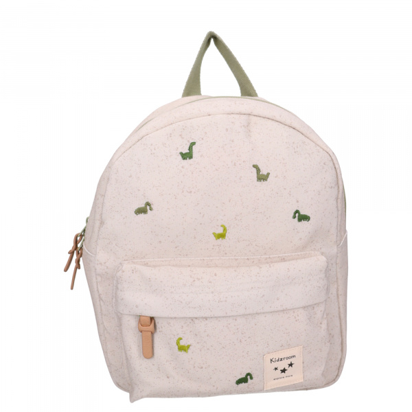 Sac à dos enfant dinosaures beige 31 cm Kidzroom