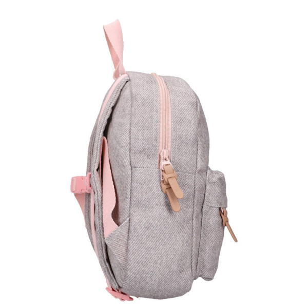Sac à dos enfant fleurs gris 31 cm Kidzroom