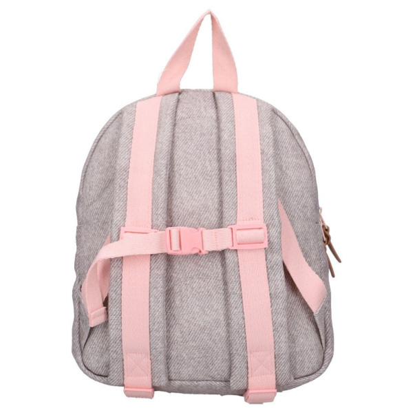 Sac à dos enfant fleurs gris 31 cm Kidzroom