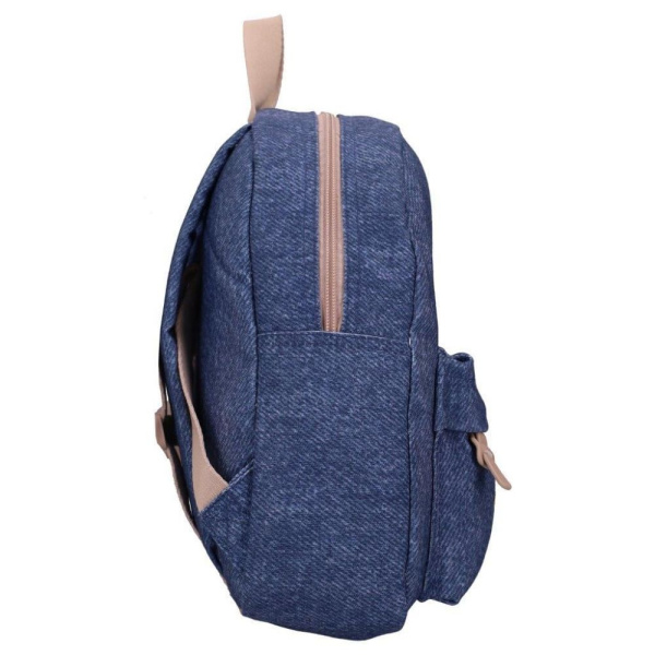 Sac à dos enfant véhicules bleu denim 31 cm Kidzroom