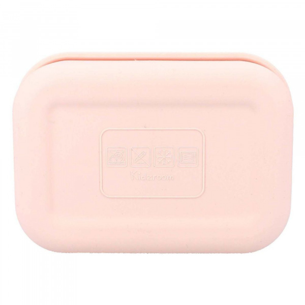 Lunch box 3 compartiments en silicone coeurs Kidzroom