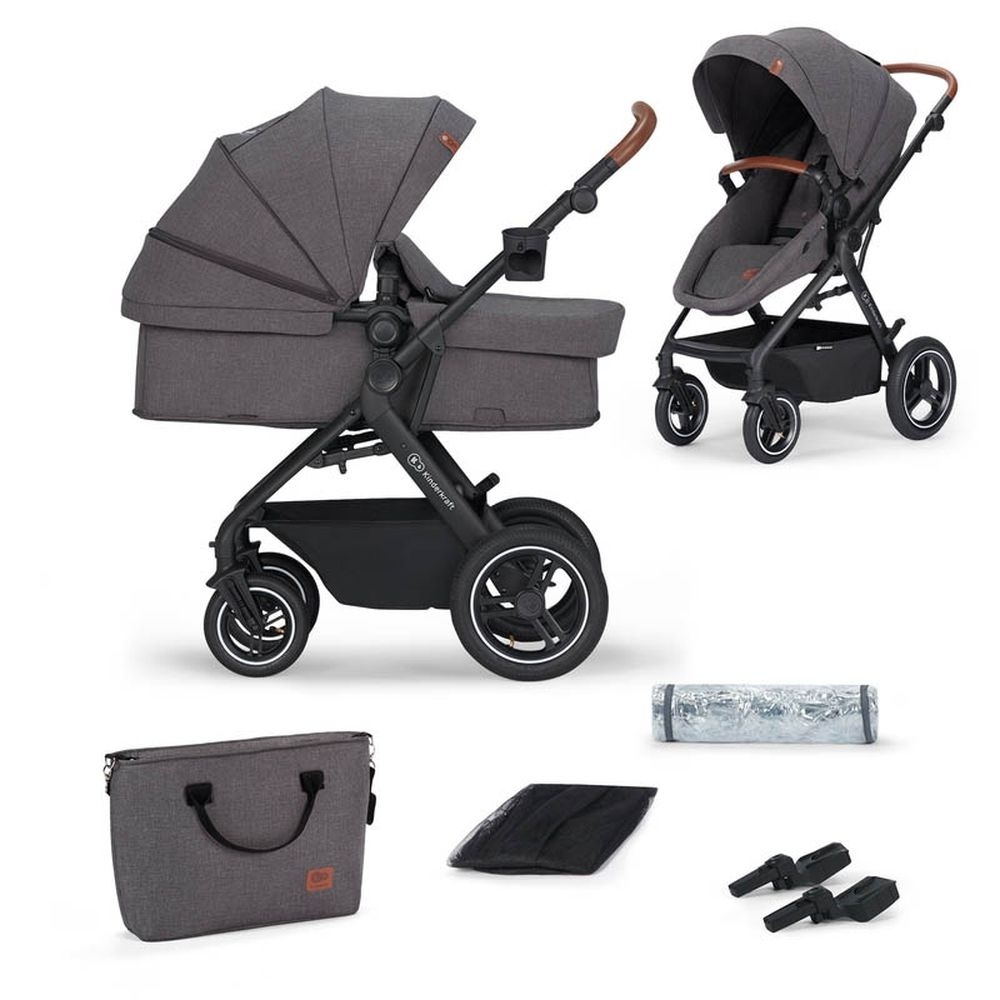 Kinderkraft - Poussette combinée 3 en 1 A-TOUR avec coque-auto