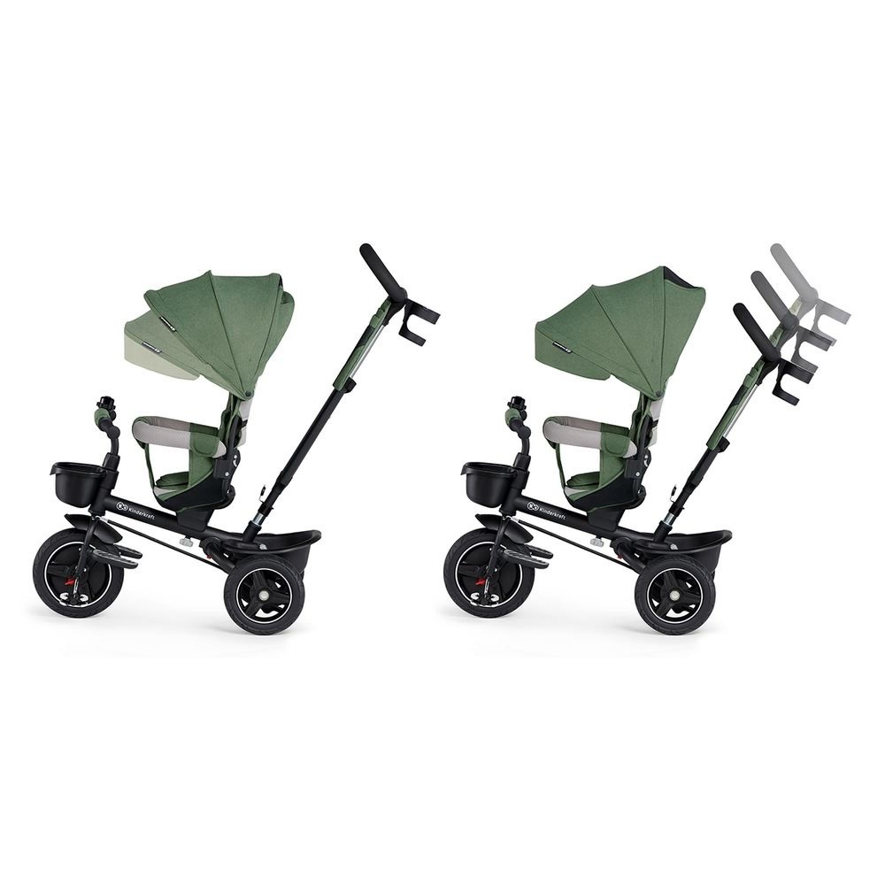 Kinderkraft SPINSTEP Tricycle Évolutif 5 en 1 Couleur Gris