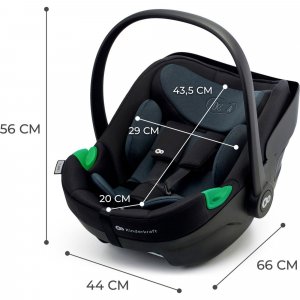 Siège auto i-care i-size noir Kinderkraft