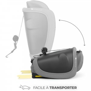 Siège auto fix2go i-size gris Kinderkraft