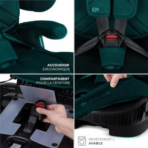 Siège auto fix2go i-size vert Kinderkraft