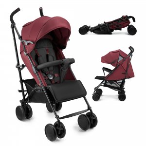 Poussette canne siesta 2 dark ruby Kinderkraft
