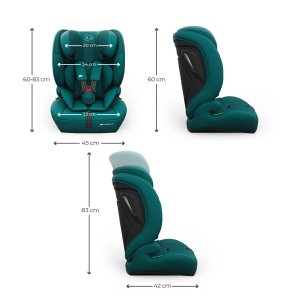 Siège auto comfort up² plus i-size vert Kinderkraft