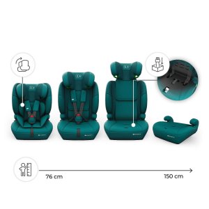 Siège auto comfort up² plus i-size vert Kinderkraft