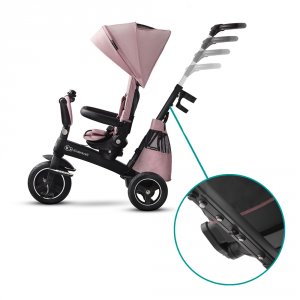Poussette tricycle easywist pink Kinderkraft