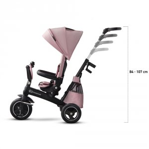 Poussette tricycle easywist pink Kinderkraft