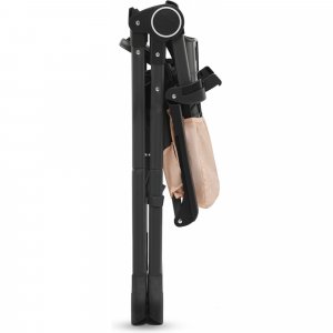 Chaise haute foldee rose Kinderkraft