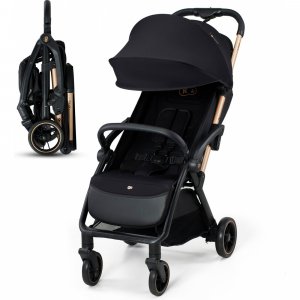 Poussette apino noir Kinderkraft