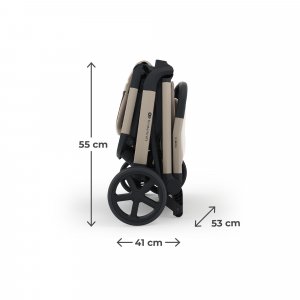 Poussette nubi 3 beige Kinderkraft