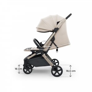 Poussette nubi 3 beige Kinderkraft