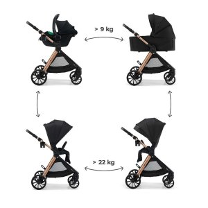 Poussette trio 3 en 1 vesto 2 Kinderkraft