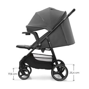 Poussette trig 3 avec tablette granite grey Kinderkraft