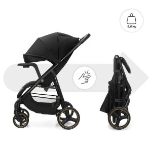 Poussette trig 3 avec tablette black Kinderkraft
